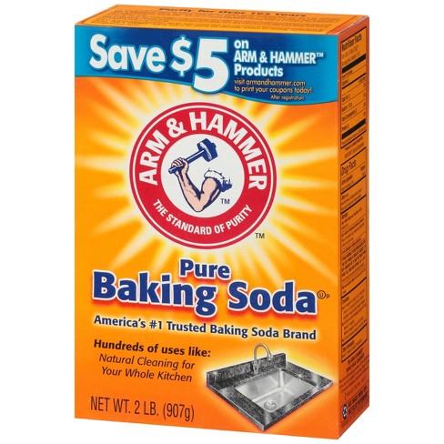 ARM & HAMMER - PURE BAKING SODA - 2lb