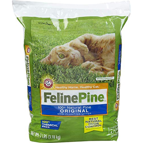 ARM & HAMMERS - FELINE PINE - 100% NATURAL PINE ORIGINAL NON CLUMPING LITTER - 7LB