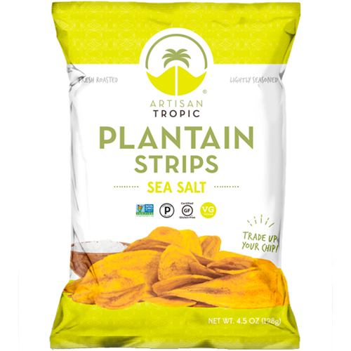 ARTISAN TROPIC - PLANTAIN STRIPS - (Sea Salt) - 4.5oz