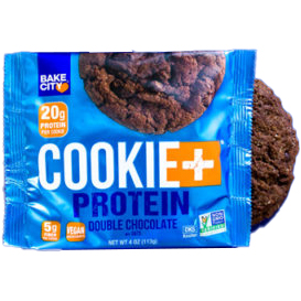 BAKE CITY - COOKIE+PROTEIN - (Double Chocolate with Oats) - 4oz