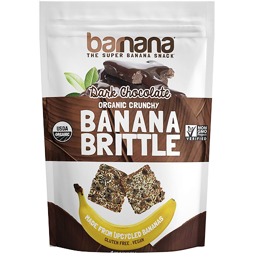 BARNANA - BANANA BRITTLE - (Dark Chocolate) - 3.5oz