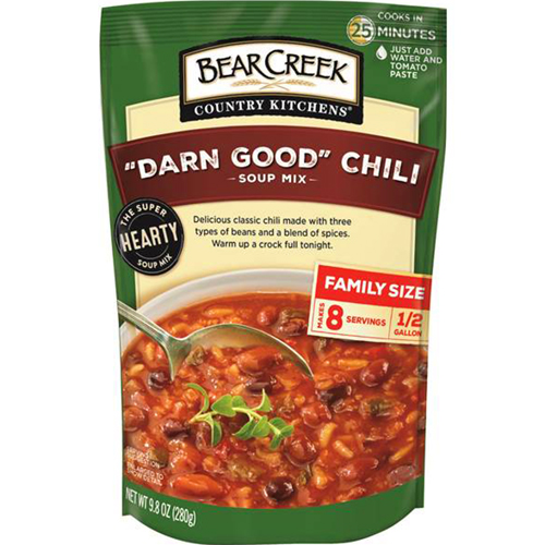 BEAR CREEK - SOUP MIX - ("Darn Good" Chili) - 9.8oz