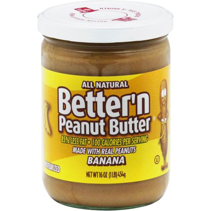 BETTER'N PEANUT BUTTER - (Banana) - 16oz