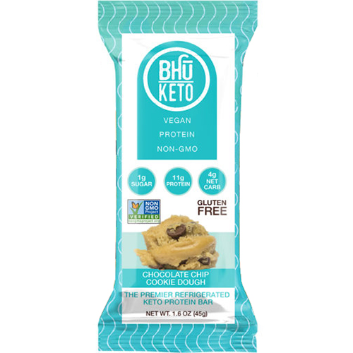 BHU KETO - KETO PROTEIN BAR - (Chocolate Chip cookie Dough) - 1.6oz