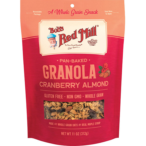 BOB'S RED MILL - PAN BAKED GRANOLA (Cranberry Almond) - 11oz