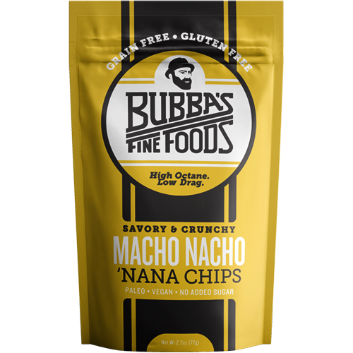 BUBBA'S FINE FOODS - NANA CHIPS - (Macho Nacho) - 2.7oz