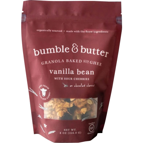 BUMBLE & BUTTER - GRANOLA BAKED WITH GHEE (Vanilla Bean) - 8oz