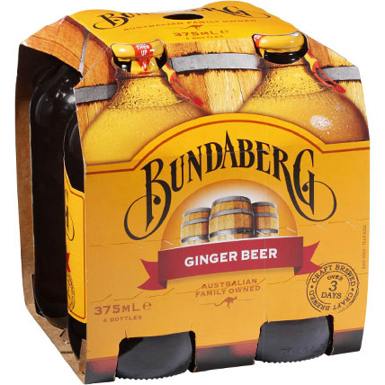 BURDABERG - GINGER BEER - 12.7oz (4paqk)