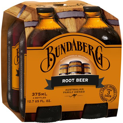 BURDABERG - ROOT BEER - 12.7oz (4paqk)