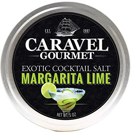 CARAVEL GOURMET - EXOTIC COCKTAIL SALT - (Margarita Lime) - 5oz