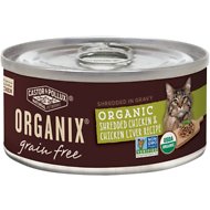 CASTOR & POLLUX ORGANIX - (Sheredded Chicken & Chicken Liver Recipe) - 3oz