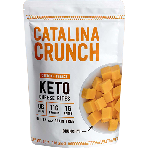 CATALINA CRUNCH - KETO FRIENDLY CEREAL - (Cheddar Cheese) - 9oz