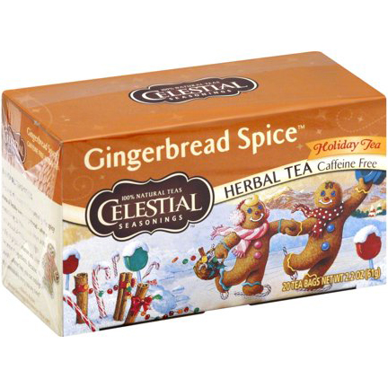 CELESTIAL - HERBAL TEA - (Gingerbread Spice) - 20bags