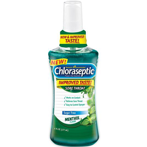 CHLORASEPTIC - SORE THROAT - (Menthol) - 6oz