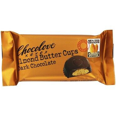 CHOCOLOVE - XOXO - (Almond Butter Cups | Dark Chocolate) - 1.2oz