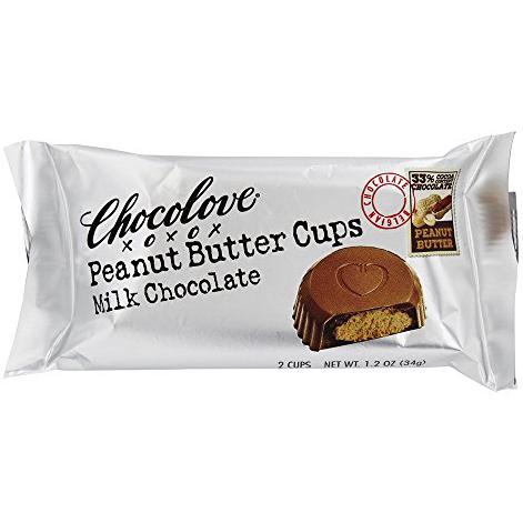 CHOCOLOVE - XOXO - (Peanut Butter Cups | Milk Chocolate) - 1.2oz
