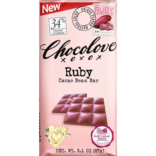 CHOCOLOVE XOXO - CACAO BAR - (Ruby) - 3.1oz