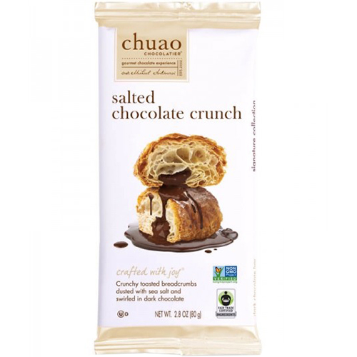 CHUAO - SALTED CHOCOLATE CRUNCH - 2.8oz