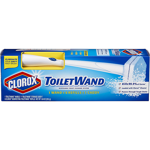 CLOROX - TOILET WANT - 1WAND & 6HEADS