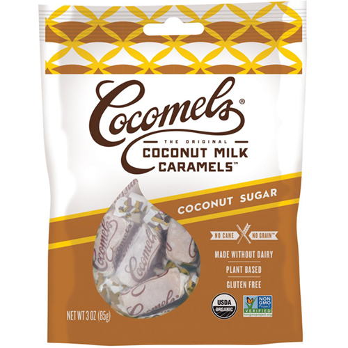 COCOMELS - COCONUT MILK CARAMELS - (Coconut Sugar) - 3.5oz
