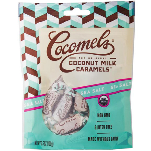 COCOMELS - COCONUT MILK CARAMELS - (Sea Salt) - 3.5oz
