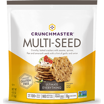 CRUNCHMASTER - MULTI-SEED CRACKERS (Ultimate Everything) - 4oz