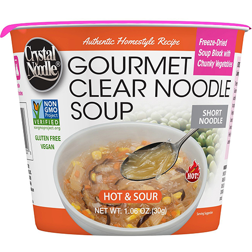 CRYSTAL NOODLE - GOURMET CLEAR NOODLE SOUP - 1.06oz