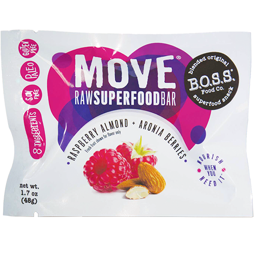 DAZZLE - RAW SUPER FOOD BAR - (Raspberry Almond) - 1.7oz