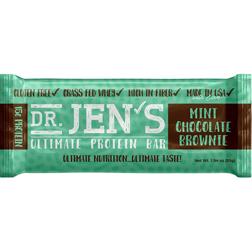 DR. JEN'S - ULTIMATE PROTEIN BAR (Mint Chocolate Brownie) - 1.94oz