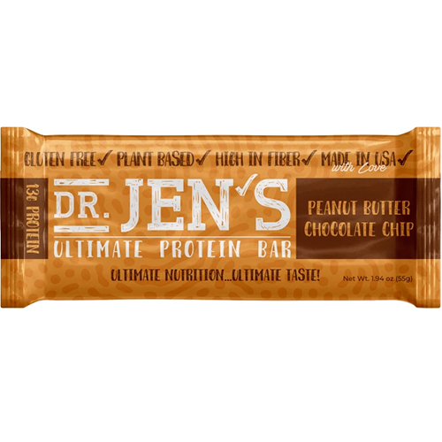 DR. JEN'S - ULTIMATE PROTEIN BAR (Peanut Butter Chocolate Chip) - 1.94oz
