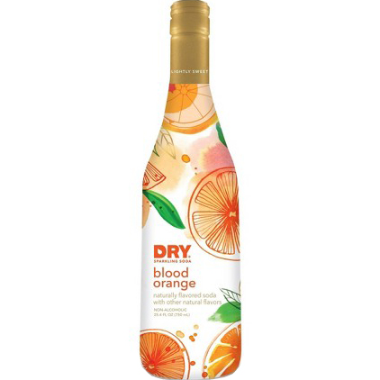 DRY - SPARKLING SODA - (Blood Orange) -25.4oz