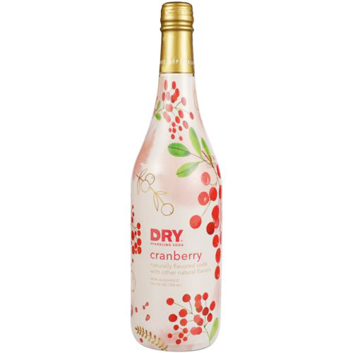 DRY - SPARKLING SODA - (Cranberry) -25.4oz