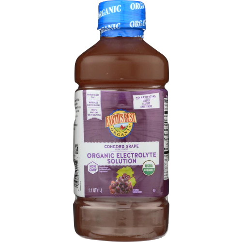EARTH'S_BEST - ORGANIC ELECTROLYTE SOLUTION (Concord Grape) - 1.1QT
