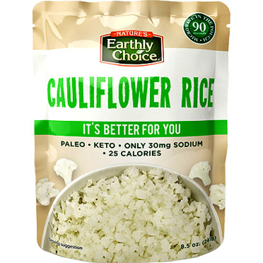 EARTHY CHOICE - CAULIFLOWER RICE - 8.5oz