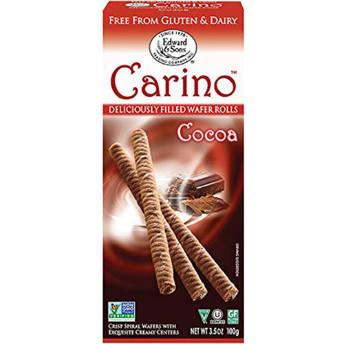 EDWARD & SONS - CARINO WAFER ROLLS - (Cocoa) - 3.5oz