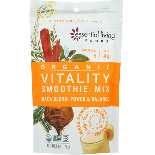 ESSENTIAL LIVING - ORGANIC VITALITY SMOOTHIE MIX - 6oz