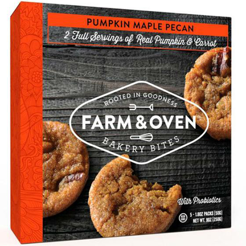 FARM&OVEN - BAKERY BITES - (Pumpkin Maple Pecan) - 7.2oz