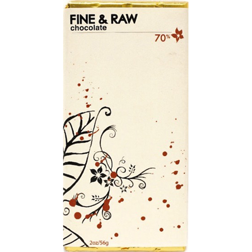 FINE & RAW CHOCOLATE - (70%) - 2oz