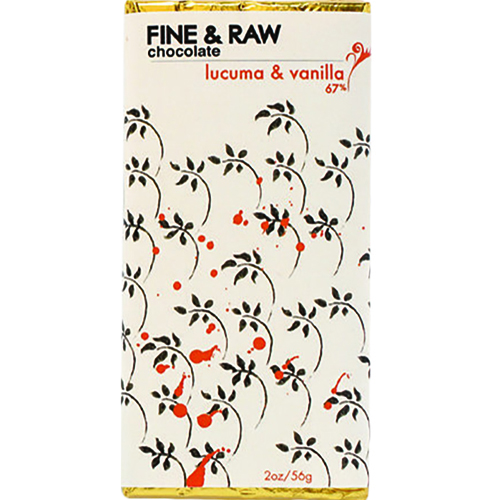 FINE & RAW CHOCOLATE (Lucuma & Vanilla) - 1oz