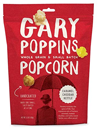 GARY POPPINS - POPCORN - (Caramel Cheddar Kettle) - 7oz