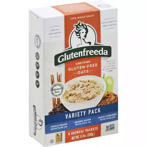 GLUTENFREEDA - 100% WHOLE GRAIN OATS - (Variety Pack) - 11.2oz