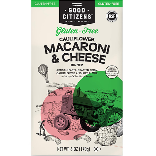 GOOD CITIZENS - MACARONI & CHEESE - (Gluten Free Cauliflower) - 6oz