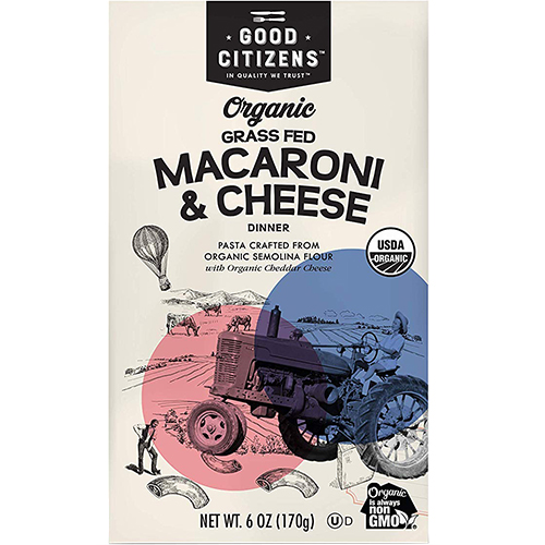 GOOD CITIZENS - MACARONI & CHEESE - (Grass Fed) - 6oz