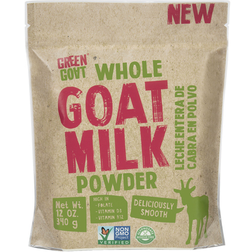 GREEN GOAT - WHOLE GOAT MILK - 12oz