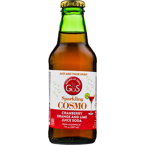 GUS - SPARKLING COSMO - (Cranberry Orange and Lime) - 7oz