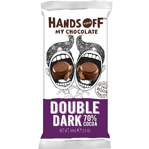 HANDS OFF - MY CHOCOLATE - (Double Dark Chocolate 77% Cocoa) - 3.5oz