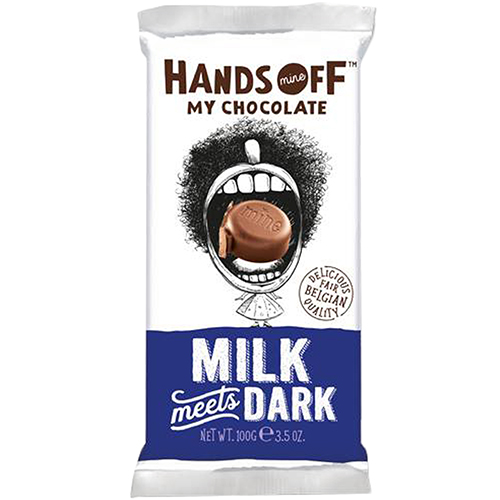 HANDS OFF - MY CHOCOLATE - (Milk Dark Chocolate) - 3.5oz