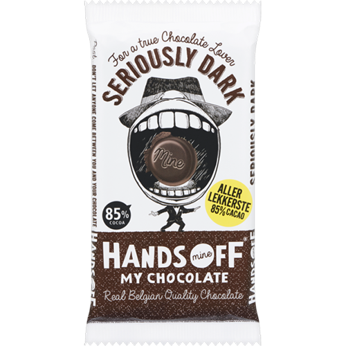 HANDS OFF - MY CHOCOLATE - (Seriously Dark Chocolate 85% Cocoa) - 3.5oz