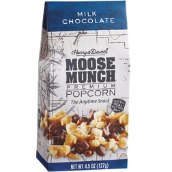 HARRY & DAVID - MOOSE MUNCH PREMIUM POPCORN - (Milk Chocolate) - 4.5oz