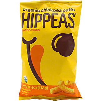 HIPPEAS - ORGANIC CHICKPEA PUFFS - (Nacho Vibes) - 4oz